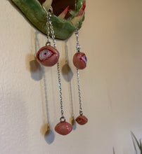 Load image into Gallery viewer, Pink Eye Earrings
